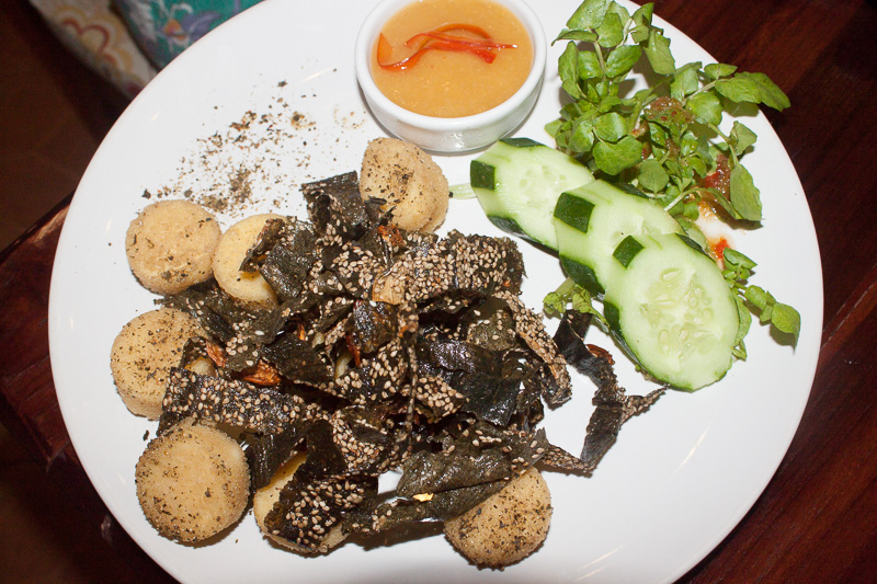 Soft tofu with khaiphaen